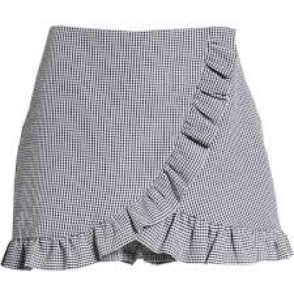 Ruffle Gingham Skirt size XS